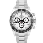 NEW APRIL 2024 Rolex Daytona Cosmograph White PANDA 40mm Watch 126500 LN BOX