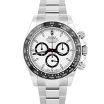 NEW MARCH 2024 Rolex Daytona Cosmograph White PANDA 40mm Watch 126500 LN BOX