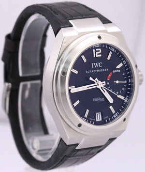 MINT PAPERS IWC Big Ingenieur Steel Black Leather 45.5mm IW500501 Watch BOX