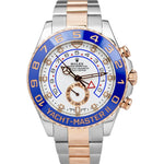 UNWORN PAPERS Rolex Yacht-Master II 18K Rose Gold NEW HANDS 116681 44mm YM2 BOX