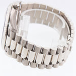 2019 MINT Rolex Day Date 40 White Gold President White Roman 228239 Watch Box