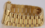 Rolex Day-Date President PAPERS 18k Gold Myriad Bronze DIAMOND 36mm 18238 Watch