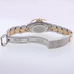 MINT Rolex Submariner 16613LB Gold Steel Two Tone Yellow Gold Sunburst Blue Dial Watch