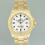 2006 MINT PAPERS Rolex Yacht-Master Yellow Gold 16628 White Sapphire Watch Box
