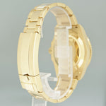 NOV 2024 BRAND NEW PAPERS Rolex Sunburst Blue Ceramic 126618 Yellow Gold Watch