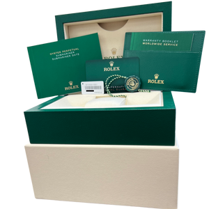 2021 NEW PAPERS Rolex Submariner 41mm Ceramic No-Date Black Steel 124060 LN BOX