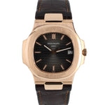 Patek Philippe Nautilus PAPERS 18k Rose Gold Gray 40mm 5711R-001 Watch BOX