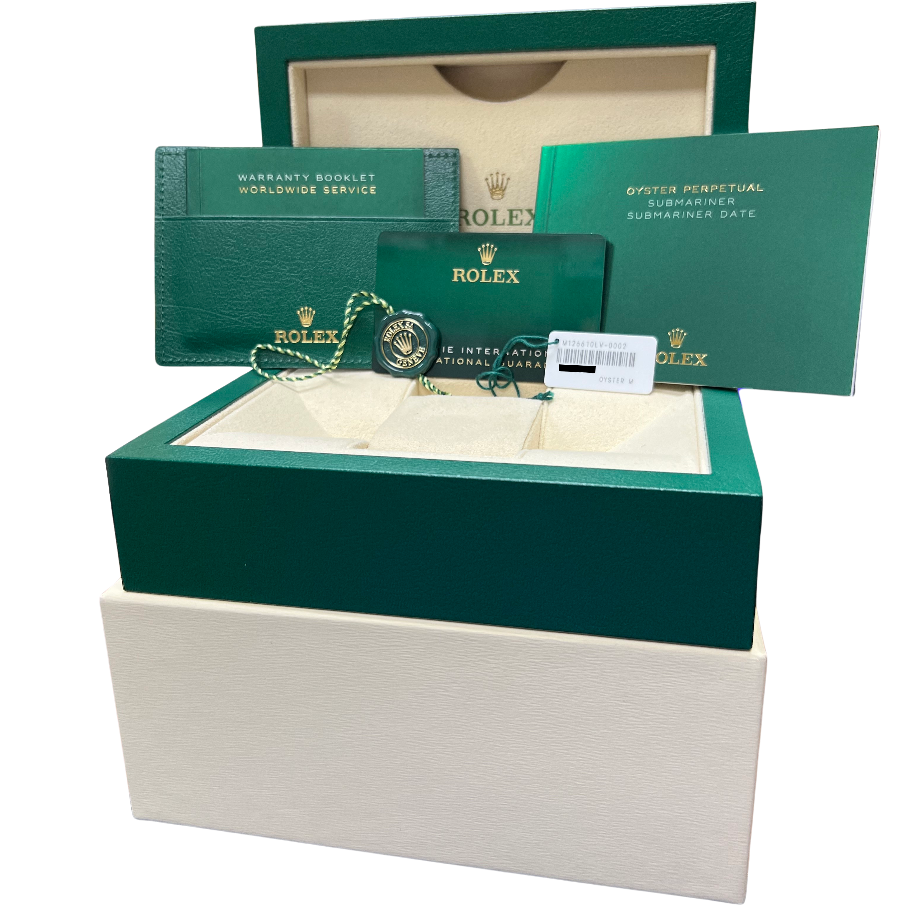 NEW OCT 2024 PAPERS Rolex Submariner 41mm STARBUCKS Green Watch 126610 LV BOX