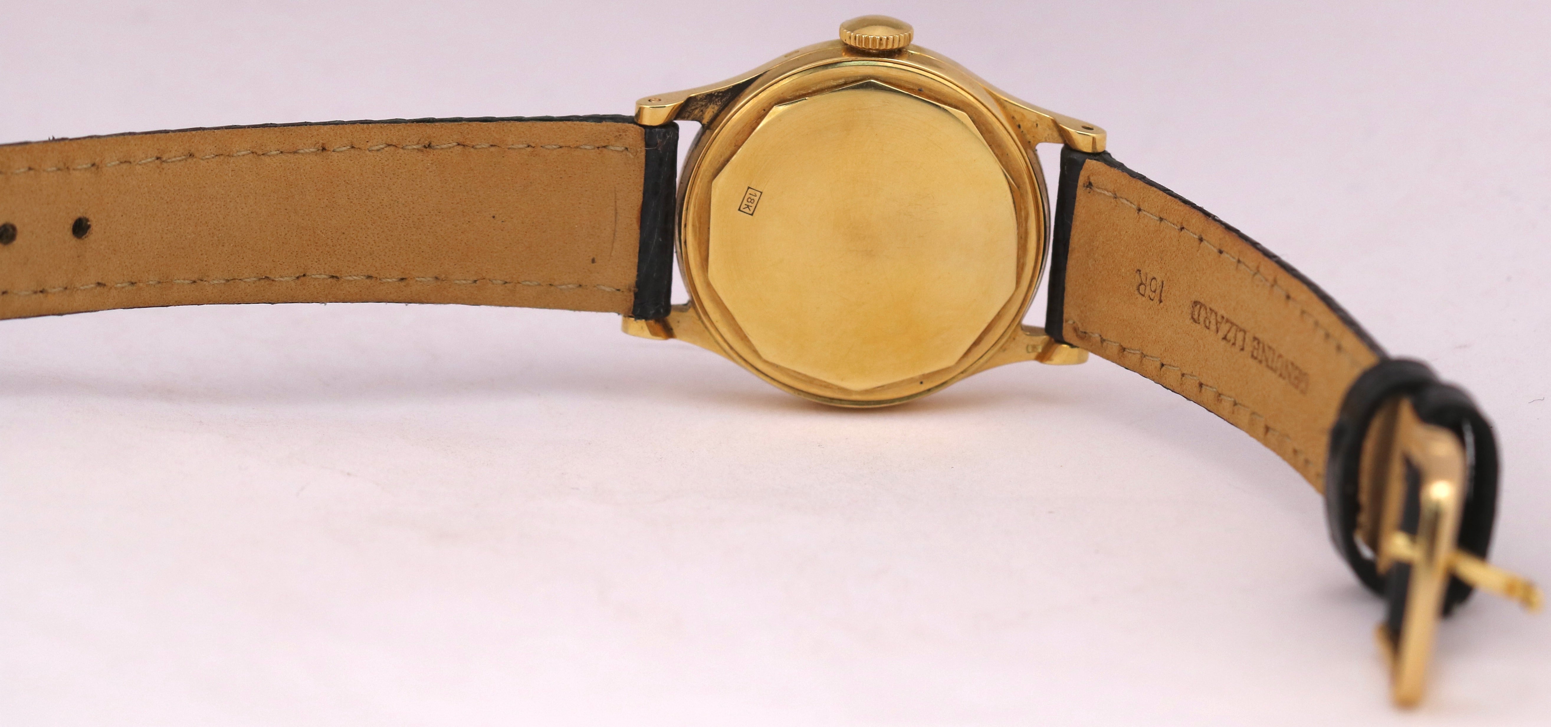 VINTAGE Patek Philippe Calatrava 30.5mm Manual 18K Yellow Gold Leather 2451 BOX