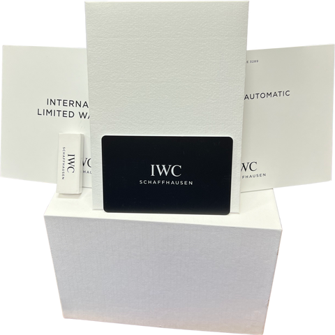 MINT 2024 PAPERS IWC Ingenieur Stainless Steel White 40mm Watch IW328902 BOX