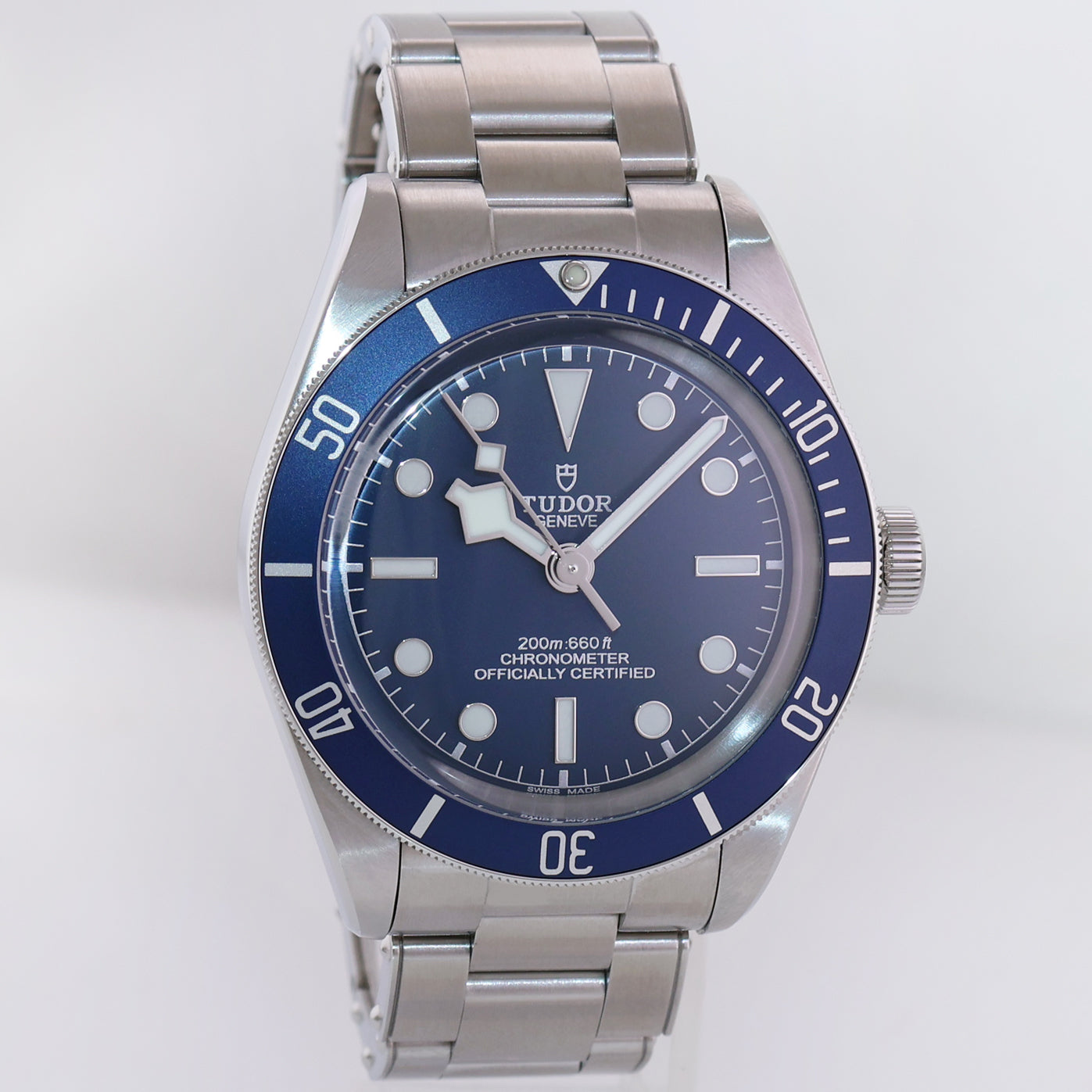 NOV 2024 PAPERS MINT Tudor Black Bay Fifty-Eight 79030B Steel Blue 39mm BB58 Watch