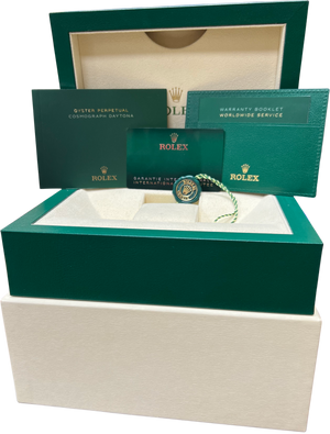 2023 NEW PAPERS Rolex Daytona 40mm Champagne 18K Gold YML Watch 126508 BOX