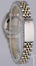 VINTAGE Rolex Date Two-Tone 18k Gold Steel Champagne Linen 26mm 6916 Watch