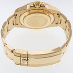 MINT Rolex Submariner Black Diamond Serti Dial Ceramic 116618LN 18k Yellow Gold Watch