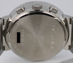 MINT Bulgari Chronograph 38mm BB38SSCH Date Stainless Automatic Silver Watch