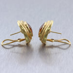 David Yurman 18k Yellow Gold Citrine Earrings