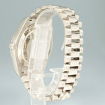 PAPERS MINT Rolex Day Date 2 President 218239 White Gold 41mm Blue Wave Watch Box