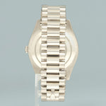 PAPERS MINT Rolex Day Date 2 President 218239 White Gold 41mm Blue Wave Watch Box