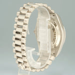 PAPERS MINT Rolex Day Date 2 President 218239 White Gold 41mm Blue Wave Watch Box