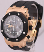 Audemars Piguet Royal Oak Offshore 18K ROSE GOLD Gray Chronograph 42mm 25940OK