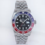 2023 MINT Rolex GMT Master PEPSI Red Blue Jubilee Ceramic 126710 Watch Box