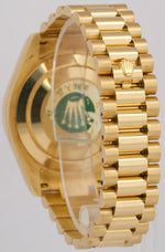 Rolex Day-Date II President 41mm CHAMPAGNE 18K Yellow Gold Fluted 218238 BOX