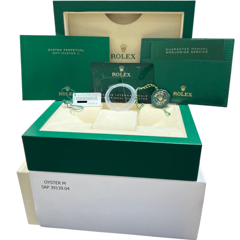 2024 NEW PAPERS Rolex GMT-Master II SPRITE Jubilee Green Watch 126720 VTNR BOX