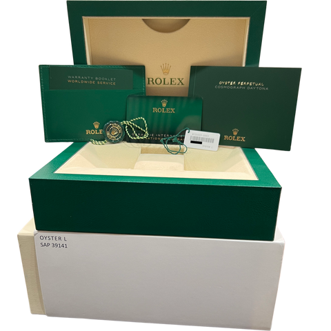 NEW 2024 PAPERS Rolex Daytona Cosmograph GHOST White Gold 40mm Watch 126509 BOX