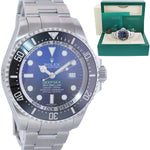 2016 MINT Rolex Sea-Dweller Deepsea Steel James Cameron 44mm Blue 116660 Watch