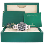 MINT Rolex 116600 Seadweller SDK4 4000 Steel Black 40m Ceramic Dive Watch Box
