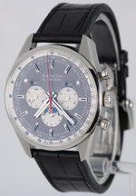 Zenith El Primero Calendar Moonphase Stainless Steel Gray 42mm 03.2092.410 Watch