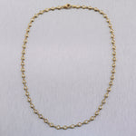 18k Yellow Gold 3.75ctw Diamonds By The Yard 16" Necklace