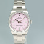 2023 NEW PAPERS Rolex Oyster 126000 Perpetual 36mm Pink Candy Watch Box