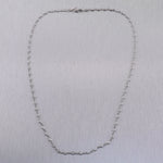 18k White Gold 2.01ctw Diamonds By The Yard 18" Necklace