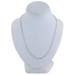 18k White Gold 2.01ctw Diamonds By The Yard 18" Necklace