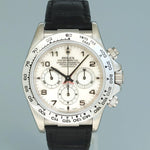 1999 Rolex Daytona White Gold Zenith 16519 MOP Mother of Pearl White Gold Watch