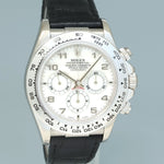 1999 Rolex Daytona White Gold Zenith 16519 MOP Mother of Pearl White Gold Watch