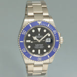 2023 NEW PAPERS Rolex Submariner Blue Smurf 126619 White Gold 41mm Watch Box