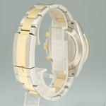 2015 MINT Rolex Daytona 116523 Blue Arabic Red Steel Yellow Gold Two Tone Watch