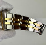 Rolex Oysterquartz DateJust Two-Tone Yellow Gold Stainless Steel Watch 17013