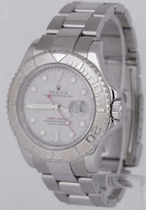 Rolex Yacht-Master PLATINUM Stainless Steel Automatic Oyster 40mm Watch 16622