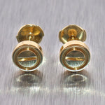 Cartier 18k Yellow Gold Love Earrings