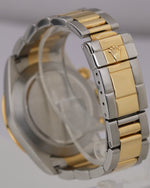 2000 Rolex Daytona Cosmograph ZENITH 40mm BLACK 18K Gold P-SERIAL Steel 16523