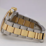 2000 Rolex Daytona Cosmograph ZENITH 40mm BLACK 18K Gold P-SERIAL Steel 16523