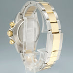 2013 PAPERS RSC Rolex Daytona 116523 White Panda Steel Yellow Gold Two Tone Watch