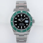 2021 NEW PAPERS Rolex Submariner 41mm GREEN KERMIT MK1 126610LV Watch Box