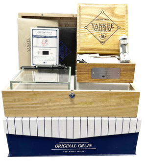 Original Grain PAPERS 444 Limited Edition YANKEE STADIUM Gray 42mm Watch BOX