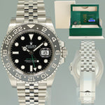 2025 NEW PAPERS Rolex GMT Master II Bruce Wayne Jubilee Ceramic 126710GRNR Watch