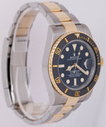 MINT Rolex Submariner Date Ceramic Black 40mm 18K Gold Steel Two-Tone 116613 LN