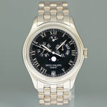 PAPERS & SERVICE Patek Philippe 5036G White Gold 37mm Annual Calendar Black Dial Watch